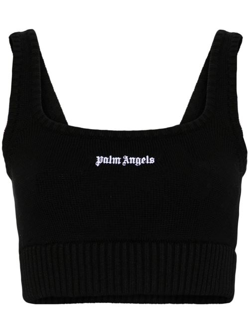 Top con logo PALM ANGELS | PWHT016S24KNI0011003